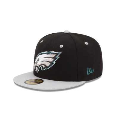 Sapca New Era Philadelphia Eagles NFL 2Tone 59FIFTY Fitted - Negrii